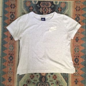 Nike cropped workout top Sz S